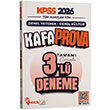 2026 KPSS Genel Yetenek Genel K�lt�r Kafa Prova 3 Deneme ��z�ml� Hoca Kafas� Yay�nlar�