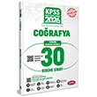 2026 KPSS Ultra Serisi Co�rafya 30 Deneme S�nav� Data Yay�nlar�