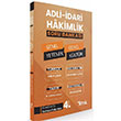 Adli �dari Hakimlik Genel Yetenek Genel K�lt�r Soru Bankas� 4. Bask� Temsil Kitap Yay�nlar�