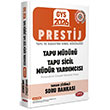 2026 Tapu M�d�r� Tapu Sicil M�d�r Yard�mc�s� GYS Prestij Soru Bankas� Data Yay�nlar� 