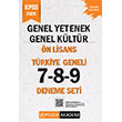 2026 KPSS Genel Yetenek Genel K�lt�r Lise-�n Lisans Tamam� ��z�ml� T�rkiye Geneli 7-8-9 (3`l� Deneme Seti) Pegem Akademi Yay�nc�l�k