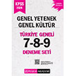 2026 KPSS Genel Yetenek Genel K�lt�r Tamam� ��z�ml� T�rkiye Geneli 7-8-9 (3`l� Deneme Seti) Pegem Akademi Yay�nc�l�k