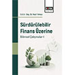 S�rd�r�lebilir Finans �zerine Bilimsel �al��malar E�itim Yay�nevi - Bilimsel Eserler