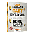 2027 �ABT MEB-AGS DKAB Din K�lt�r� ve Ahlak Bilgisi ��retmenli�i Soru Bankas� ��z�ml� Y�nerge Yay�nlar�