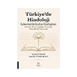 T�rkiyede Hindoloji Literat�r�n�n Geli�imi Korhan Kaya Yay�nlar� �zerine Tematik Bir �nceleme Akademisyen Kitabevi