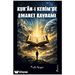 Kur`an-� Kerim`de Emanet Kavram� Bilgesina Yay�nlar�