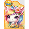 Unicorn Zaman� ��kartmal� Boyama Kitab� �thaki �ocuk Yay�nlar�