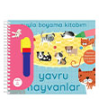 Suyla Boyama Kitab�m Yavru Hayvanlar �ndigo �ocuk