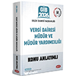 2026 G�B Vergi Dairesi M�d�r Ve M�d�r Yard�mc�l��� S�nav� Konu Anlat�ml� Data Yay�nlar�