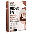 2027 �ABT MEB-AGS �lk��retim Matematik ��retmenli�i Soru Bankas� ��z�ml� Pegem Akademi Yay�nlar�