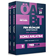 2027 MEB AGS �ABT Fen Bilimleri ��retmenli�i Konu Anlat�m� 2 Cilt Yediiklim Yay�nlar�
