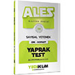 2027 Ales Say�sal Yetenek �ek Kopart Yaprak Test Yediiklim Yay�nlar�