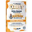 2027 MEB AGS �ABT Kavram Haritalar� ile Okul �ncesi ��retmenli�i Konu Anlat�m� Yediiklim Yay�nlar�