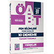 2027 MEB AGS �ABT Fen Bilimleri ��retmenli�i Tamam� ��z�ml� 10 Deneme Yediiklim Yay�nlar�