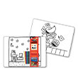 Funny Mat K�pek Adam 2`li Set 6`l� Kalem Hediyeli Akademi �ocuk