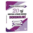 KPSS A Grubu HMGS Hakimlik Anayasa Hukuku ve �dare Hukuku 20 Deneme ��z�ml� - Engin Poyraz 4T Yay�nlar�