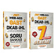2027 �ABT MEB-AGS DKAB Din K�lt�r� ve Ahlak Bilgisi Soru Bankas� + 7 Deneme 2 li Set Y�nerge Yay�nlar�