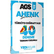 2027 MEB AGS Ahenk Serisi T�rkiye Co�rafyas� Tamam� ��z�ml� 40 Deneme Yediiklim Yay�nlar�
