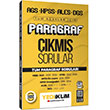 2027 MEB AGS KPSS ALES DGS T�m Adaylar ��in Paragraf Tamam� PDF ��z�ml� ��km�� Sorular Yediiklim Yay�nlar�