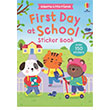 First Day at School Sticker Book Usborne