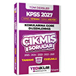2027 KPSS Genel Yetenek Genel K�lt�r Konular�na G�re D�zenlenmi� Tamam� ��z�ml� ��km�� Sorular Yediiklim Yay�nlar�