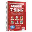 7. S�n�f Maarif Plan Defteri Takdir Yay�nlar�