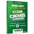 2027 KPSS Genel Yetenek Genel K�lt�r ��km�� Sorular Son 6 Y�l ��z�ml� Yediiklim Yay�nlar�