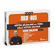 2027 MEB-AGS E�itim Bilimleri ve T�rk Milli E�itim Sistemi Konu Anlat�m Kitab� Mevl�t G�nd�z Hoca Kafas� Yay�nlar�