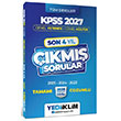 2027 KPSS Genel Yetenek Genel K�lt�r Son 4 Y�l Tamam� ��z�ml� ��km�� Sorular Yediiklim Yay�nlar�