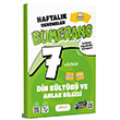7. S�n�f Din K�lt�r� ve Ahlak Bilgisi 40 Haftal�k Denemeler G�nay Yay�nlar�