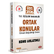 T.C. ��i�leri Bakanl��� �DS Ortak Konular Konu Anlat�ml� Data Yay�nlar�