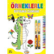 �rneklerle Boyama Zaman� - Sar� Kitap 0-6 Ya� Yay�nlar�
