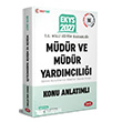 2027 MEB EKYS M�d�r ve M�d�r Yard�mc�l��� Konu Anlat�ml� (Maarif Modeline G�re) Data Yay�nlar�