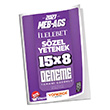 2027 MEB-AGS S�zel Yetenek �LELEBET 15x8 Deneme ��z�ml� Y�nerge Yay�nlar�