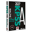 2027 KPSS A Grubu T�m Kurum S�navlar� ��in Maliye Konu Anlat�m� Yarg� Yay�nlar�