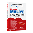KPSS A Grubu Maliye Son Tekrar Konu Anlat�m� ��retir Yay�nlar�