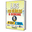 8. S�n�f LGS Fen Bilimleri 6 Deneme ��z�ml� Tasar� Plus Yay�nlar�