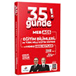 2027 MEB AGS 35 G�nde E�itim Bilimleri ve T�rk Milli E�itim Sistemi Video Ders Notlar� Dizgi Kitap
