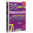 7. S�n�f Matematik 36 Haftal�k �dev F�yleri Ders Arkada��m