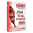�ABT T�rk Dili ve Edebiyat� Eski T�rk Edebiyat� Soru Bankas� ��z�ml� Edebiyat TV Yay�nlar�
