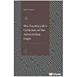�bn Teymiyye`nin Aristoteles Mant���na Y�nelik Ele�tirisi Fecr Yay�nlar�