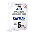 2025 GYS Orman Genel M�d�rl��� Sayman Tamam� ��z�ml� 5 Deneme Data Yay�nlar�