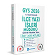 2026 T.C. ��i�leri Bakanl��� �l�e Yaz� ��leri M�d�r� GYS �zet Ders Notlar� GYS Akademi
