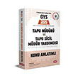 GYS Tapu M�d�r� Tapu Sicil M�d�r Yard�mc�s� Ar�iv Memuru Haz�rl�k Kitab� Data Yay�nlar�