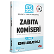 2026 GYS Belediye Zab�ta Personeli Zab�t Personeli Zab�ta Komiseri 1. Grup Konu Anlat�ml� Data Yay�nlar�