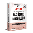 2025 GYS Adalet Bakanl��� Yaz� ��leri M�d�rl��� Konu Anlat�ml� G�revde Y�kselme Data Yay�nlar�