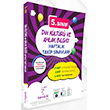 5. S�n�f Din K�lt�r� ve Ahlak Bilgisi Haftal�k Takip S�navlar� Karek�k Yay�nc�l�k