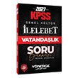 2027 KPSS Vatanda�l�k �lelebet Soru Bankas� ��z�ml� Y�nerge Yay�nlar�