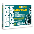 2027 AGS Mevzuat Ders Notlar� Benim Hocam Yay�nlar�