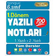 6. S�n�f Yaz�l� Notlar� 1. D�nem 1 ve 2. Yaz�l� Tongu� Akademi